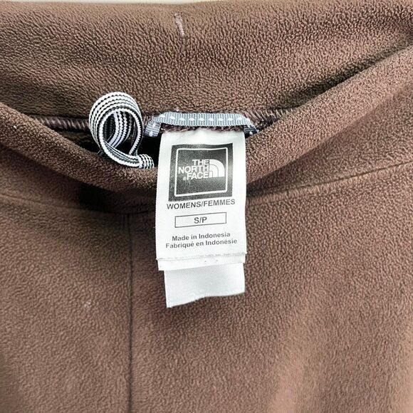 The North Face Sweatpants Women’s Small Brown Fleece TKA 100 - Picture 3 of 7